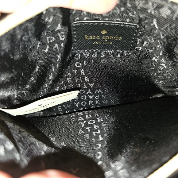 Kate Spade Bethann Gold Sparkle Wristlet NWOT - Picture 6 of 14